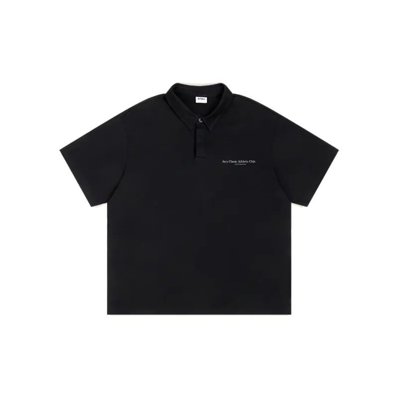 Atry Alphabet Slogan Series Polo Shirts Unisex-6