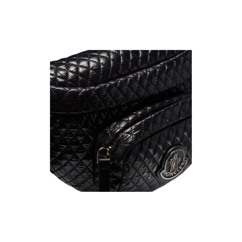 Moncler Polyamide Nylon Sling Bag, One Shoulder, Crossbody, Fanny Pack Regular Women's Black-3