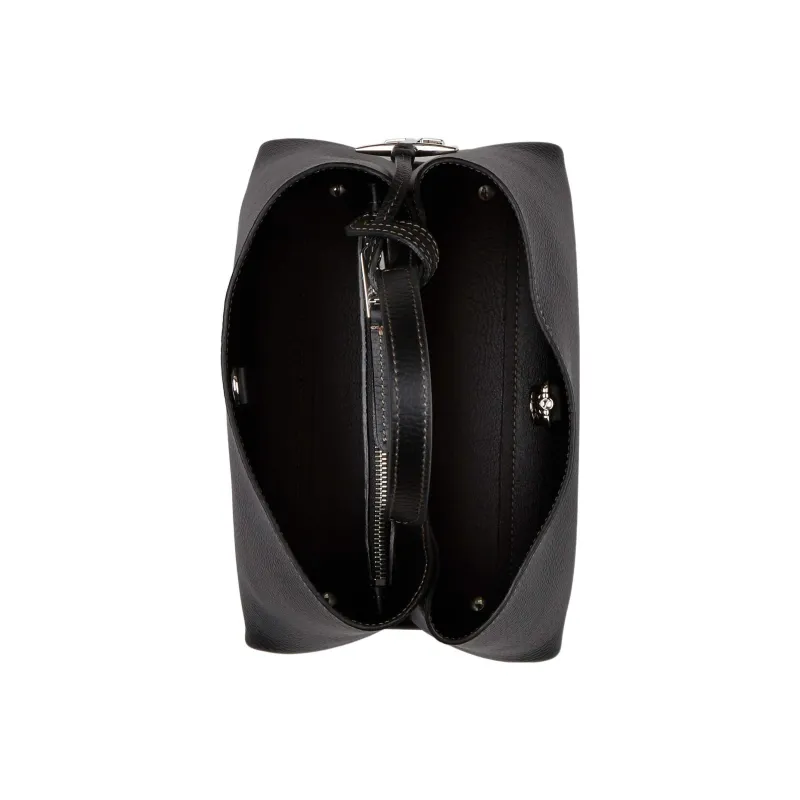 TOD'S Logo Embossed Mini Crossbody Bag-2