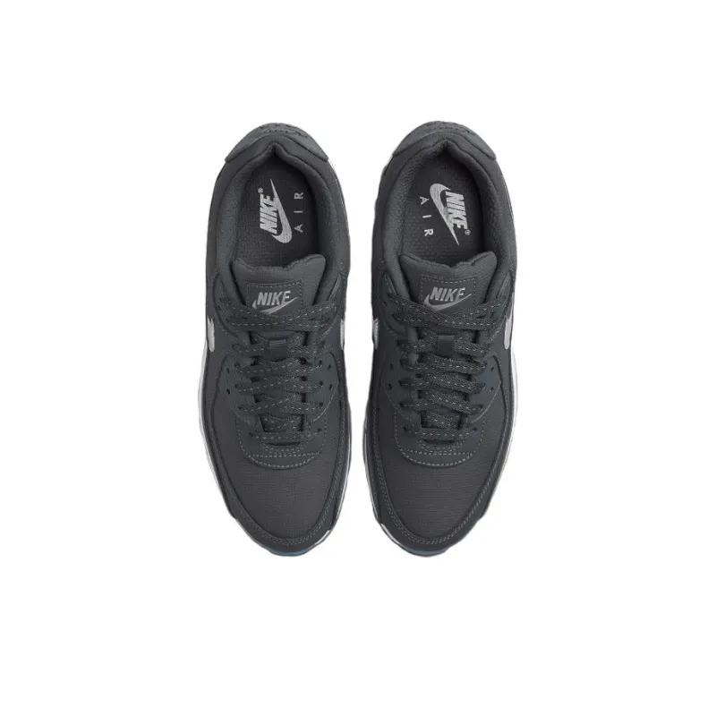 Nike Air Max 90 Reflective Swoosh Anthracite Industrial Blue-3