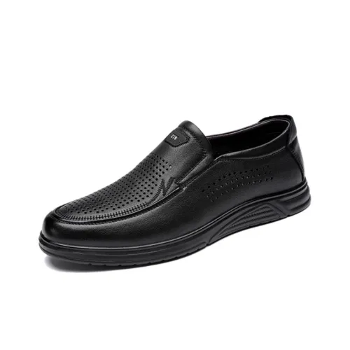 Spider King Dress Shoes Men Low-Top Black