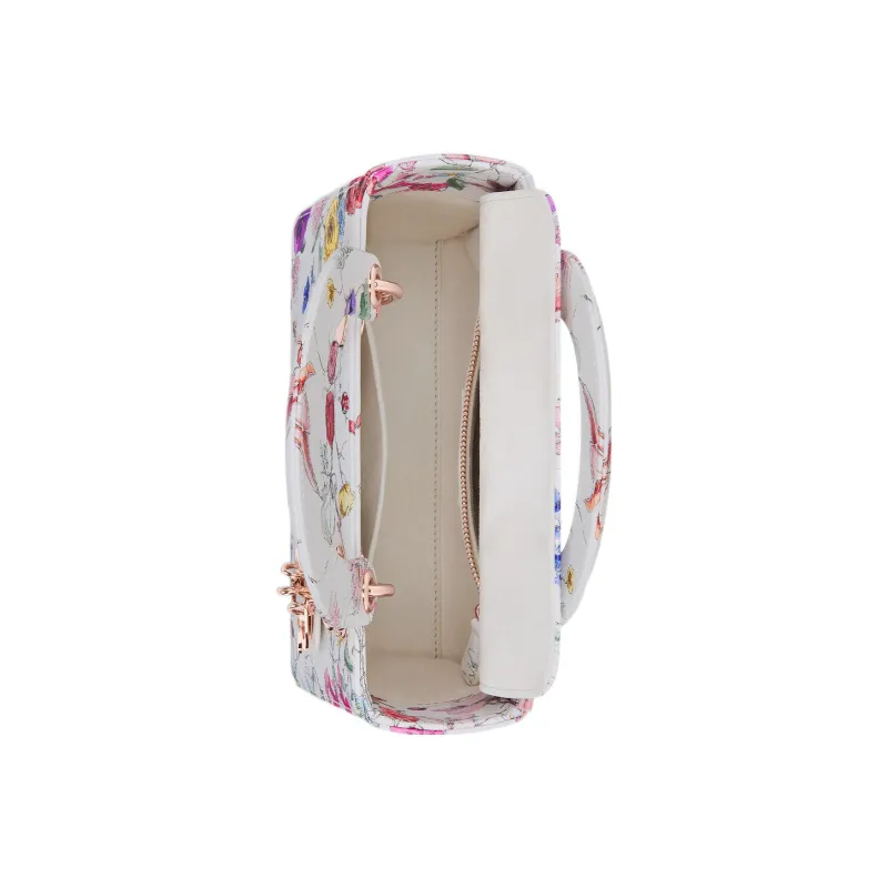 DIOR Lady DiorMy ABCDior Cow Leather Shoulder Bag Crossbody Bag Handbag Small Size Women's White/Multicolor-3