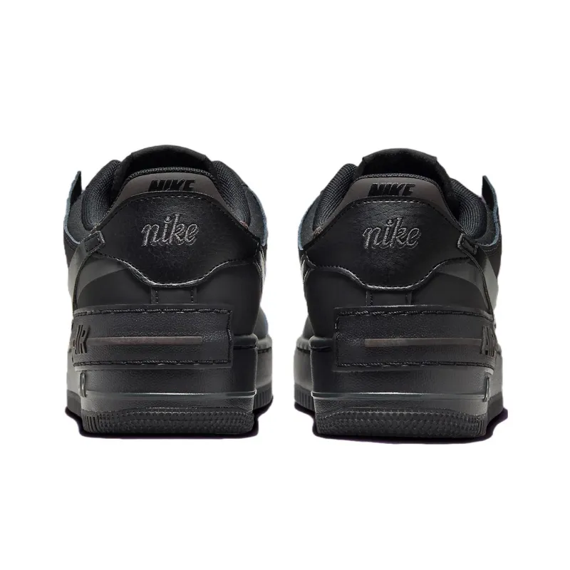 Nike Air Force 1 Shadow Triple Black Women's-4