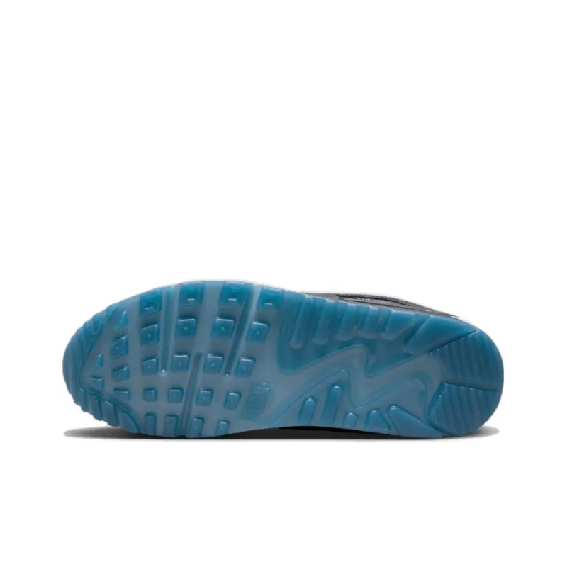 Nike Air Max 90 Reflective Swoosh Anthracite Industrial Blue-5