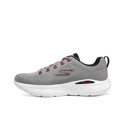 Skechers Go Run Lite Running Shoes Men Low-Top Gray