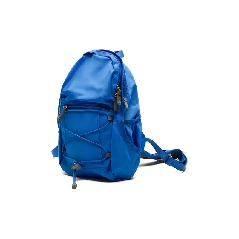 Crying Center Nylon Backpack Trumpets Unisex IKEA Blue/Light Gray Navy Blue/Light Yellow Green-1