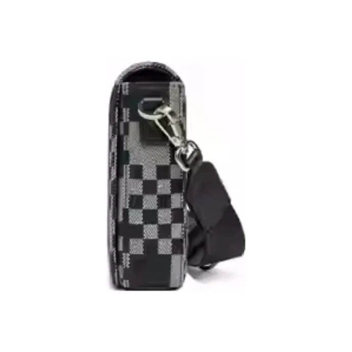 MLB Polyamide Combo Bag Shoulder Bag Crossbody Bag Regular Unisex Black Gray Color-4