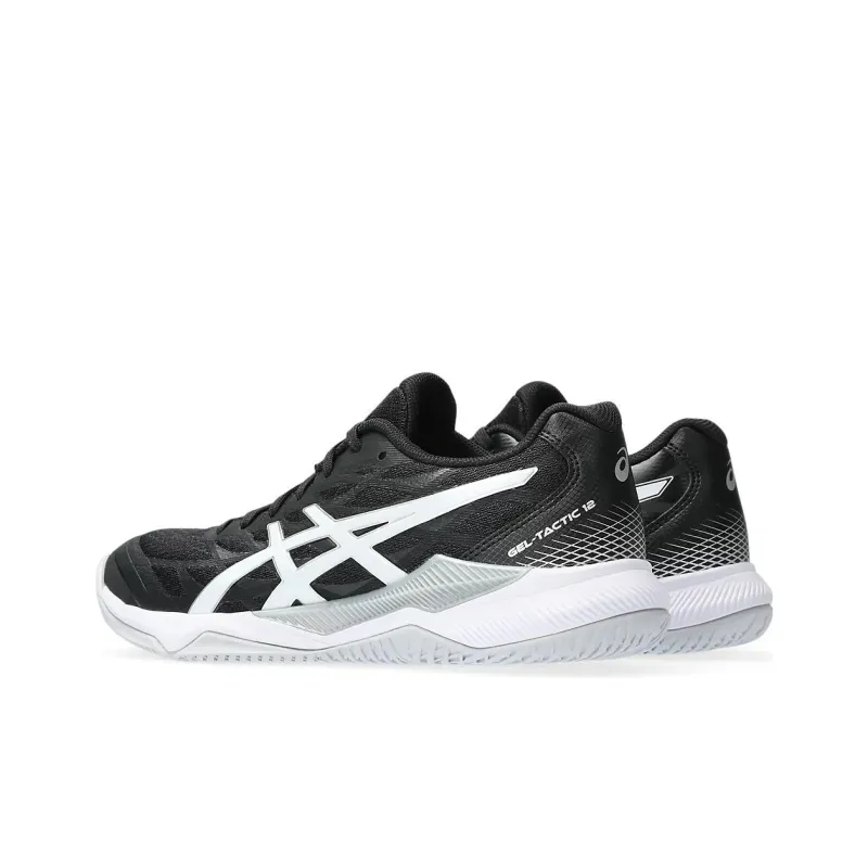 Asics Gel Tactic 12 Black White Women's-3