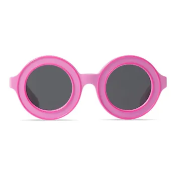 Burberry Eyewear Logo-print Round-frame Sunglasses