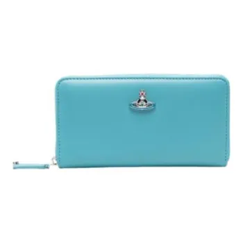 Vivienne Westwood Leather Wallet Women's Blue