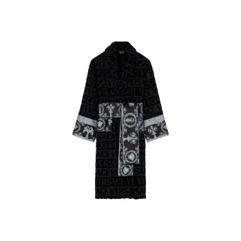 VERSACE Pajama Robe Men's Black