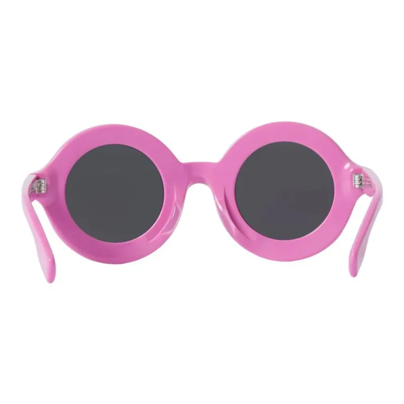 Burberry Eyewear Logo-print Round-frame Sunglasses-2