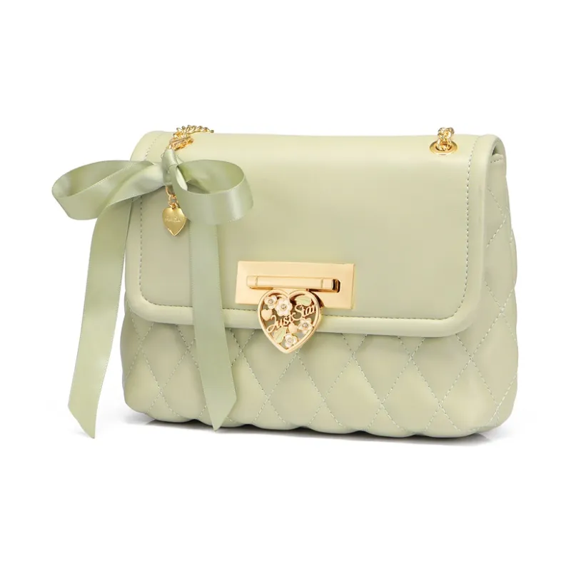 JUST STAR Synthetic Leather Small Square Bag, Shoulder Bag, Crossbody Bag Regular Women's White-18