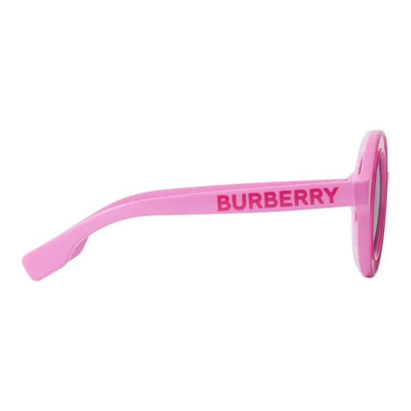Burberry Eyewear Logo-print Round-frame Sunglasses-1