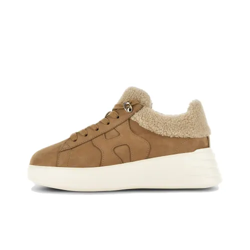 HOGAN Rebel Casual Shoes Women's Low-Top Brown