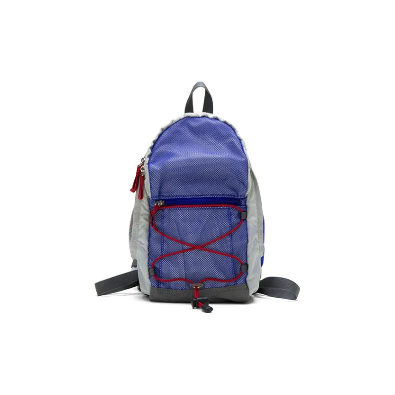 Crying Center Nylon Backpack Trumpets Unisex IKEA Blue/Light Gray Navy Blue/Light Yellow Green-5