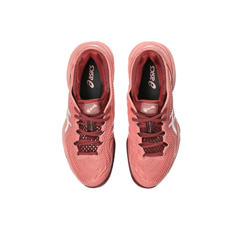 Asics Court Ff 3 Light Garnet White Women's-5