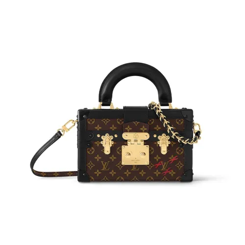 LOUIS VUITTON Petite Malle Capitale Monogram