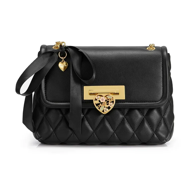 JUST STAR Synthetic Leather Small Square Bag, Shoulder Bag, Crossbody Bag Regular Women's White-9