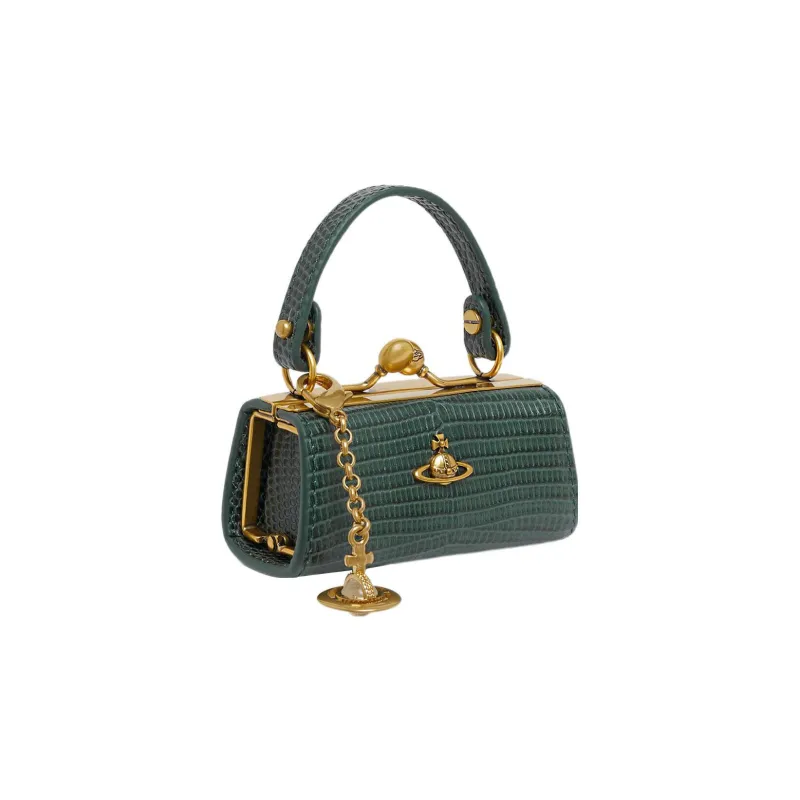 Vivienne Westwood Cow Leather Handbag Women's Green-1