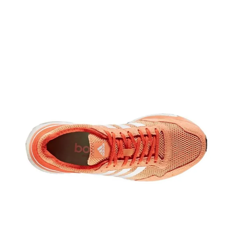 adidas Adizero Adios Orange White Women's-3