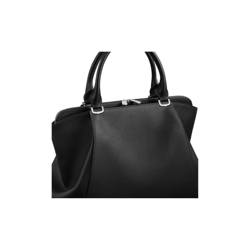 CARTIER Leather Handbag Women's Black-2