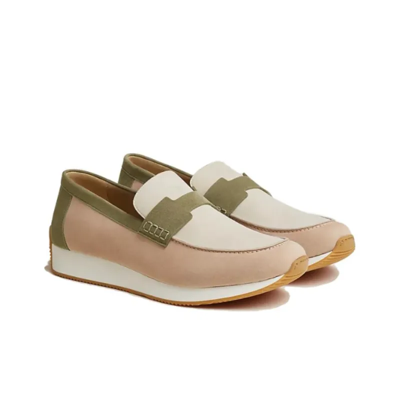 HERMES Ground Loafers Women's Multicolor-3