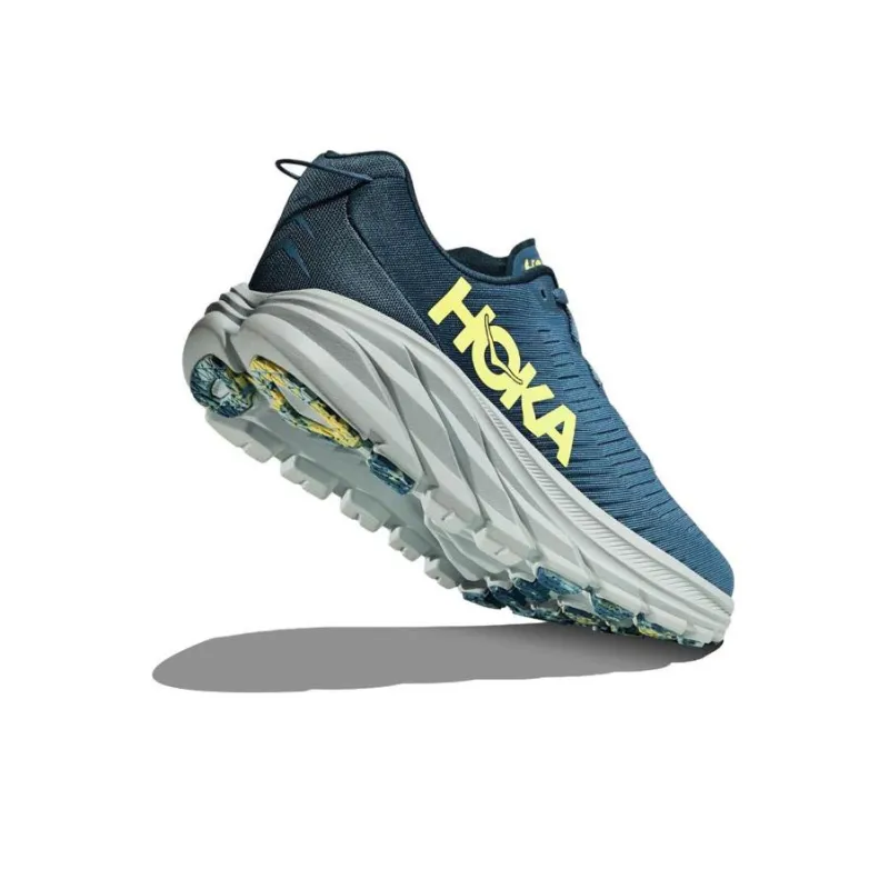 HOKA ONE ONE Rincon 3 Wear-Resistant Low-Top Running Shoes Men's Dark Blue-3