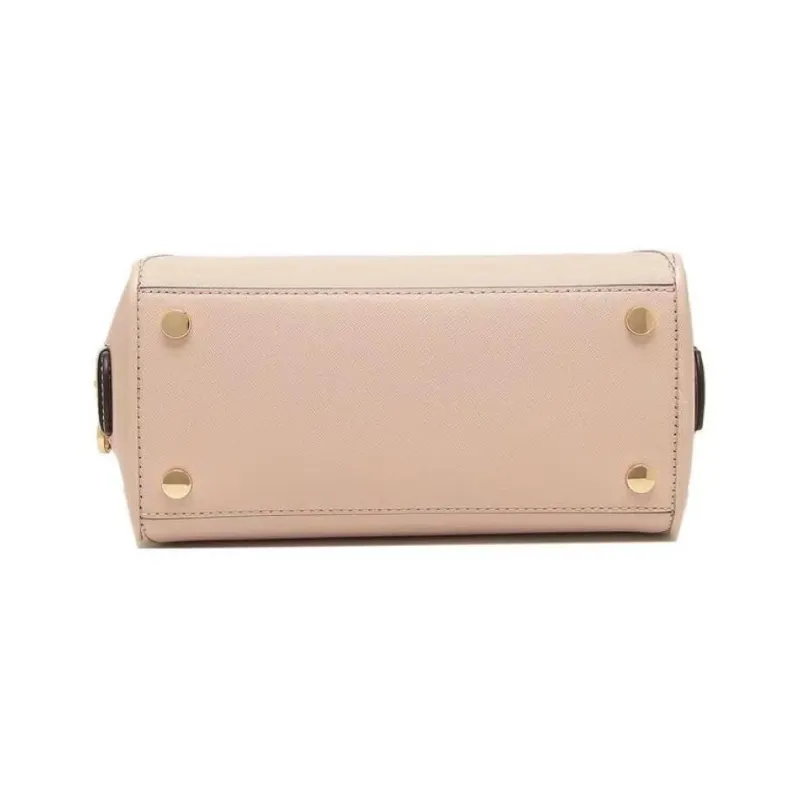 MICHAEL KORS MK Cleo Leather Dome Bag, Shoulder Bag, Crossbody Bag, Handbag Trumpets Women's Pink-3