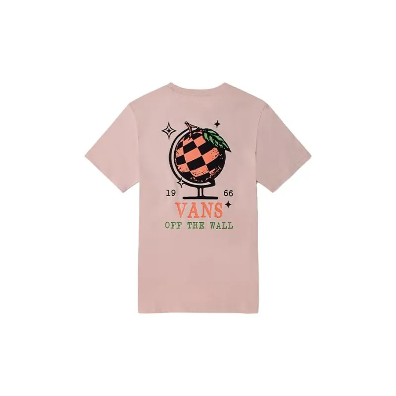 Vans T-Shirts Women's Light Pink-1