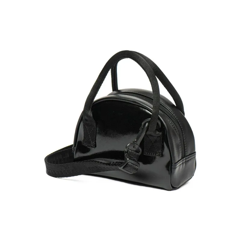 PUMA Artificial Leather Dumpling Bag Handbag Shoulder Bag Crossbody Bag Regular Women's Black Gold-3