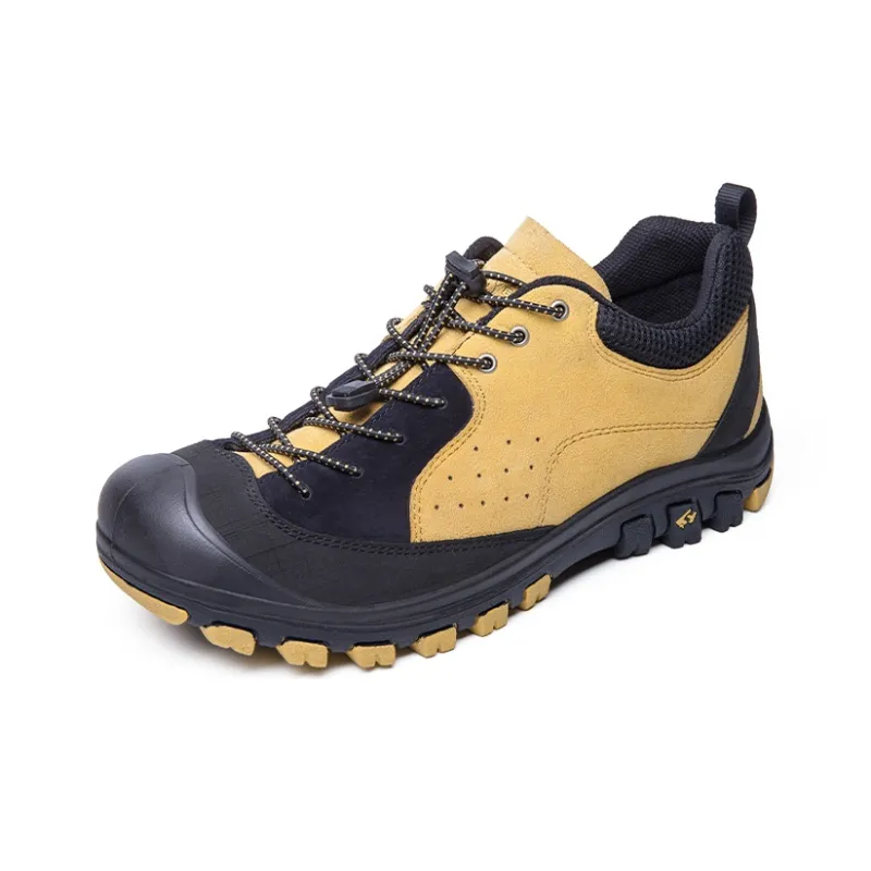 SLEADER Earth Series Low Top Outdoor Shoes Unisex Yellow-1