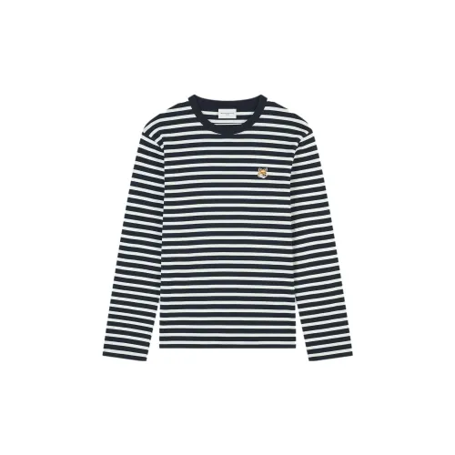 Maison Kitsune T-Shirts Men Marine Blue