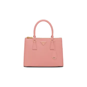 PRADA Galleria Killer Bag Leather Handbag Medium Size Women's Petal Pink