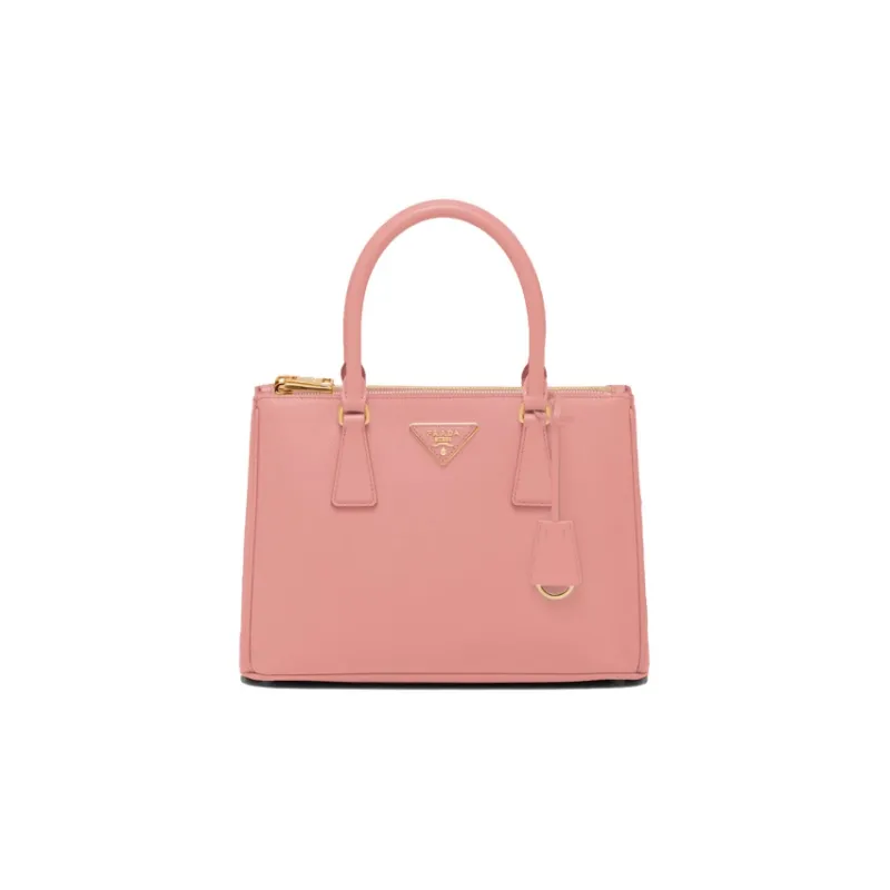 PRADA Galleria Killer Bag Leather Handbag Medium Size Women's Petal Pink-0
