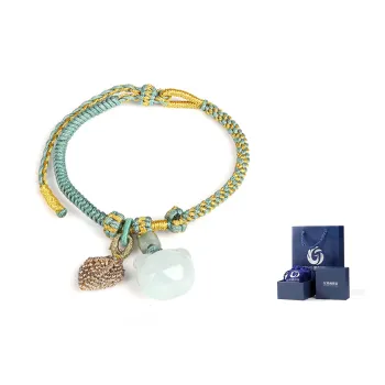 Yi Zhen Ge Glutinous Jade Jadeite Bracelets Unisex