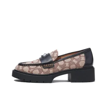 COACH Leah Loafers Women's Black Umber