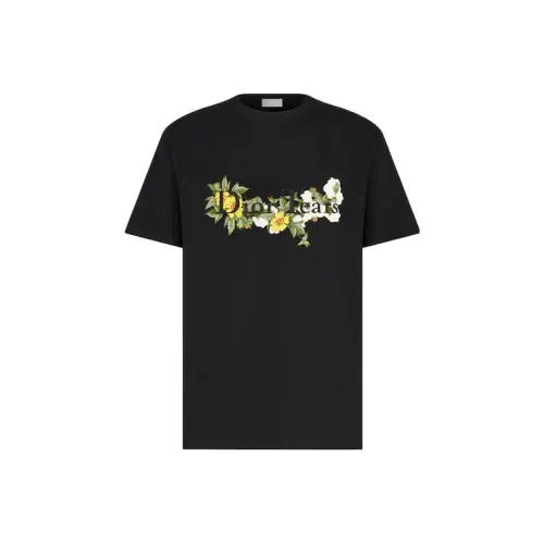 DIOR Tears T-Shirts Men Black