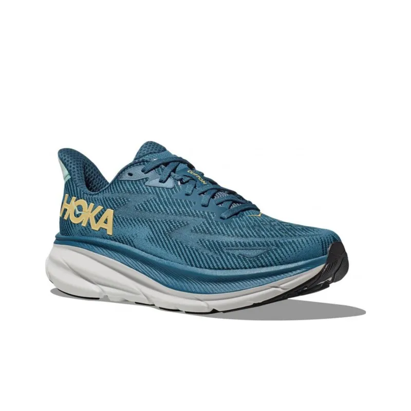HOKA ONE ONE Clifton 9 Midnight Ocean Bluesteel-2