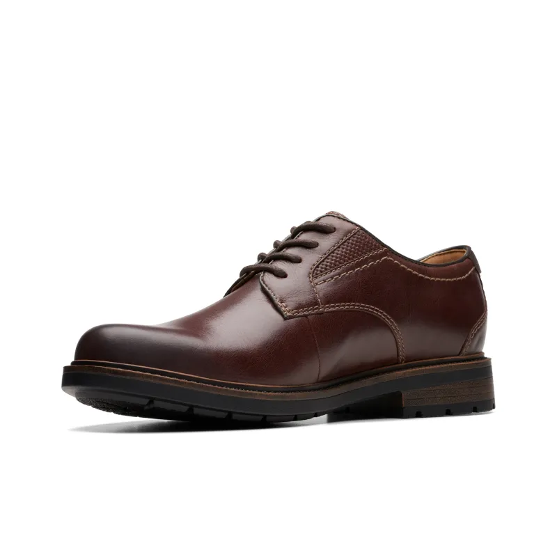 Clarks Youyue Shire Series Dress Shoes Men's Brown-1