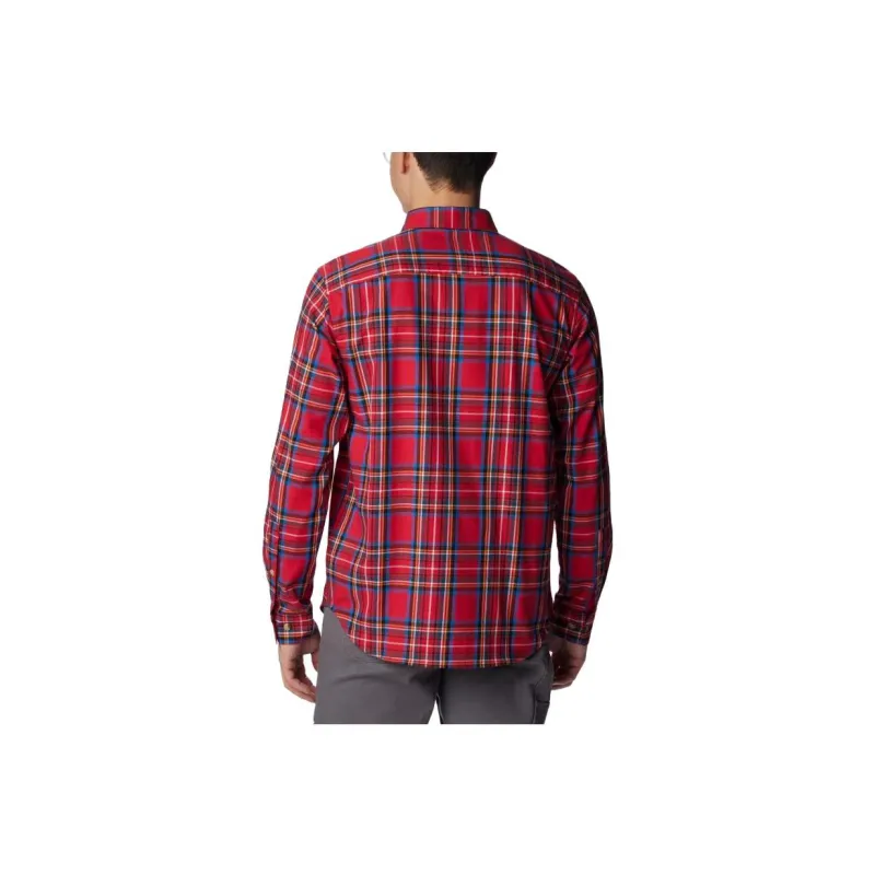 Columbia Silver Ridge Shirts Men Red-1