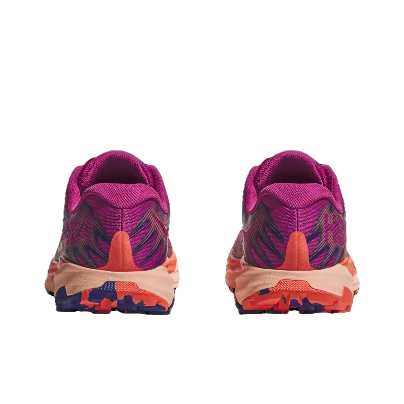 HOKA ONE ONE Torrent 3 Anti-Slip Wear-Resistant Low-Top Running Shoes Women's Purple-3