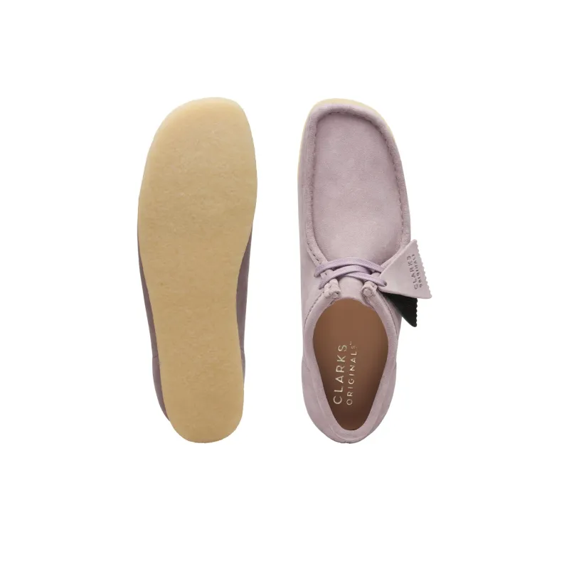 Clarks Originals WALLABEE Casual Shoes Men's Purple-3