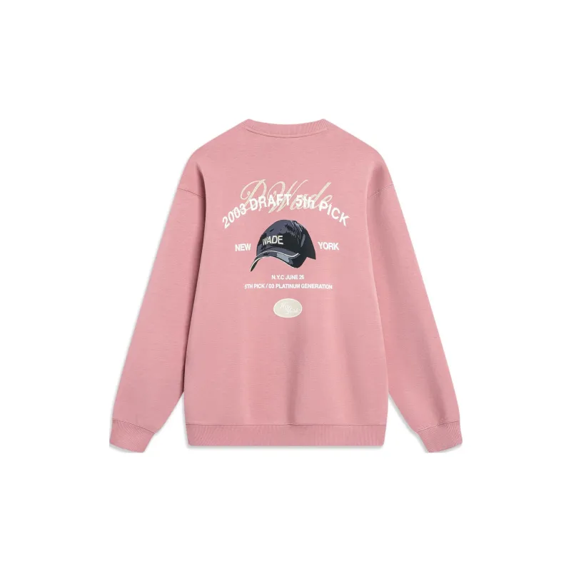 LiNing Sweatshirt Men's Plum Pink-1