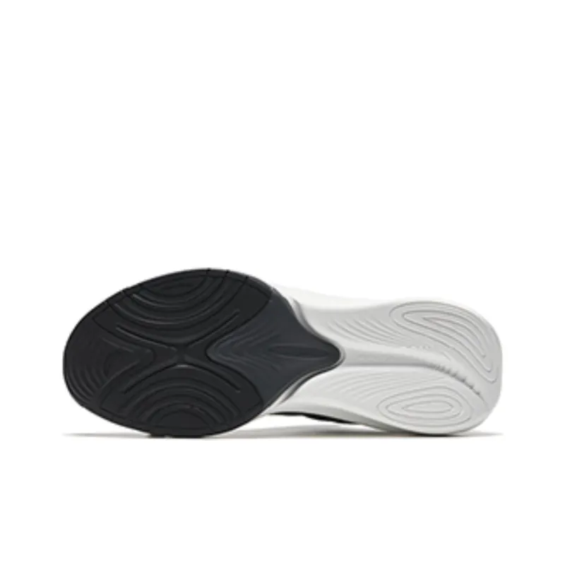 Anta Variety Training Collection Linghui Anti Slip Wear Resistant Low Top Training Shoes Men's Black White-3