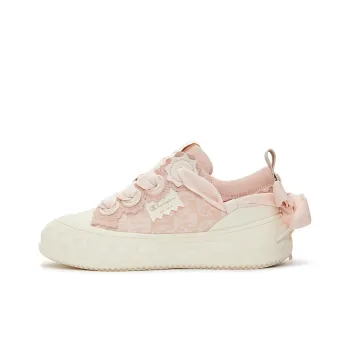 Champion Low Top Skateboard Shoes Women's Pink