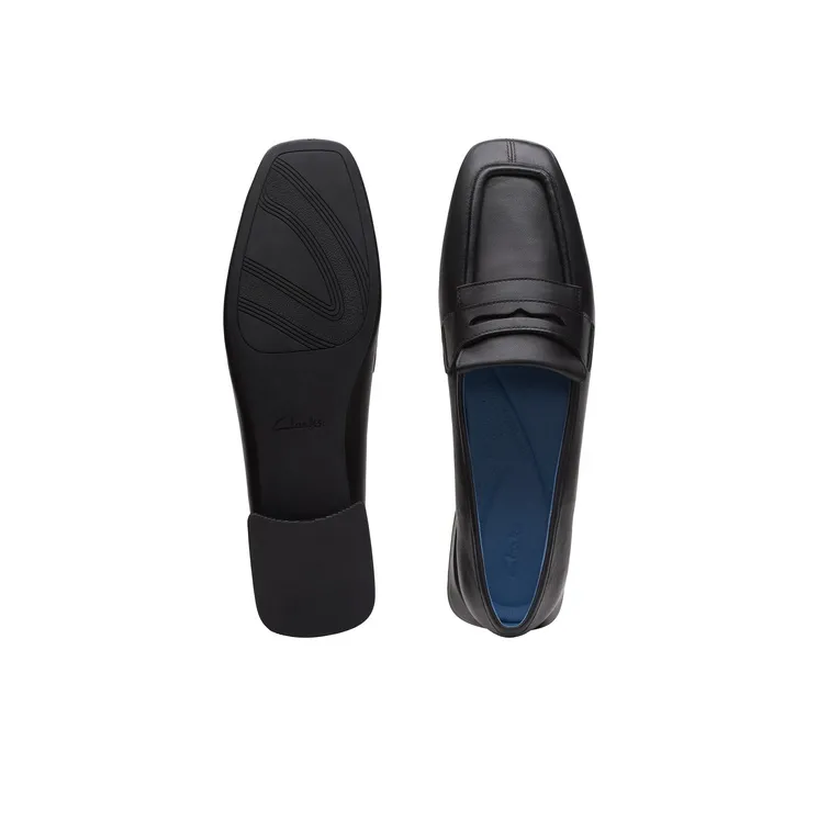 Clarks Light Dance Series Casual Single Shoes Women's Black-3