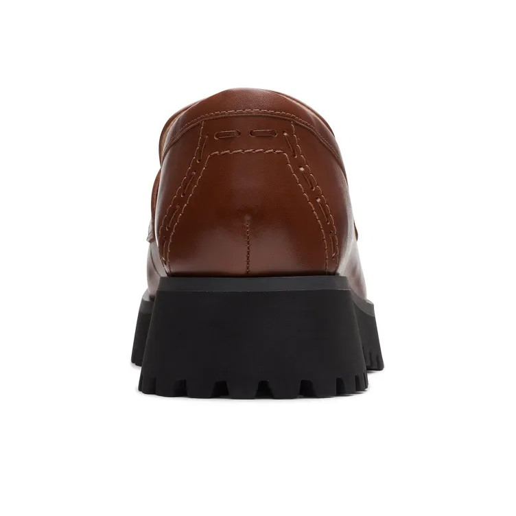 Clarks Trendy Series Casual Single Shoes Women's Dark Brown-3