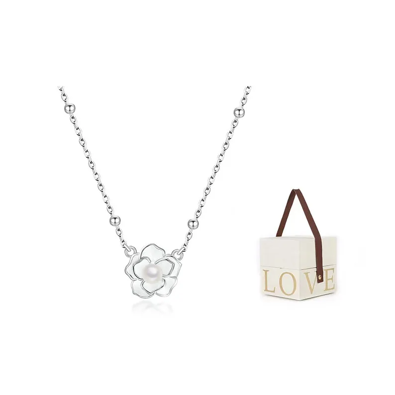 Asia Star S925 Silver Necklaces Women's-2
