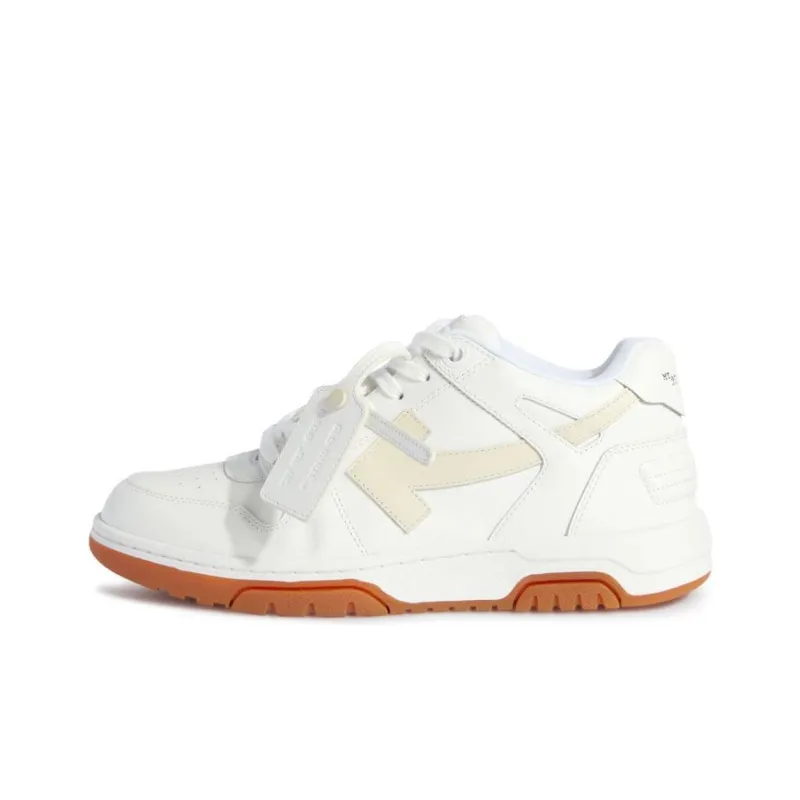 OFF-WHITE Out Of Office Leather Sneakers-0